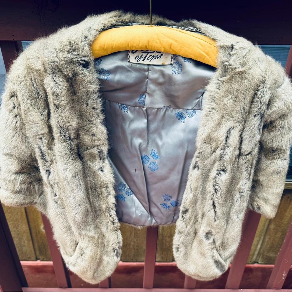 Vintage Joske’s Fur Stole Wrap